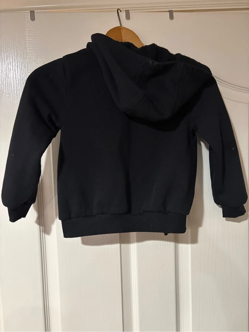 Nike Kids Black Zip-Up Hoodie